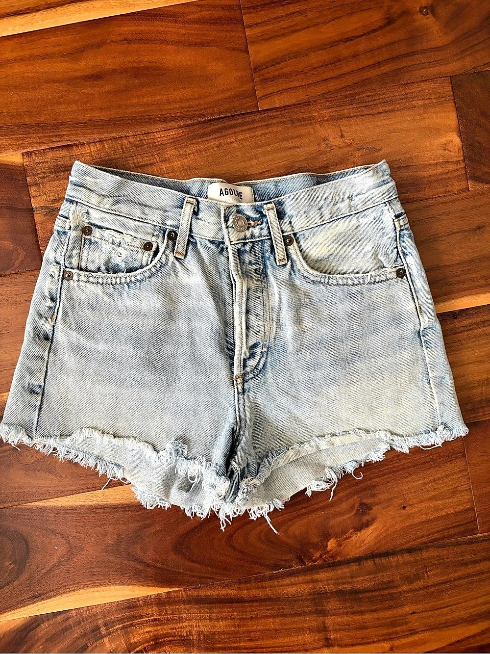 AGOLDE Parker Denim Jean Shorts Waist 23
